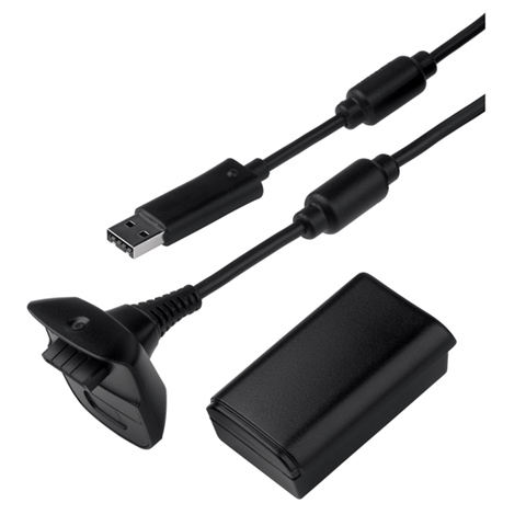 Official xbox 360 play and charge on sale kit